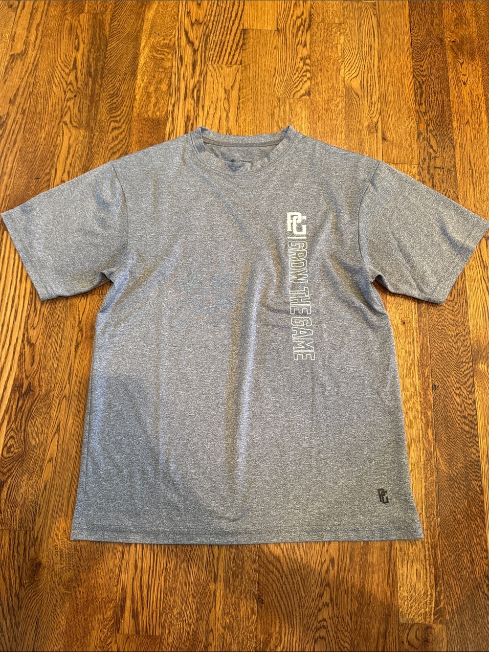 Perfect Game Heather Gray Short Sleeve Performance Tee Size Large